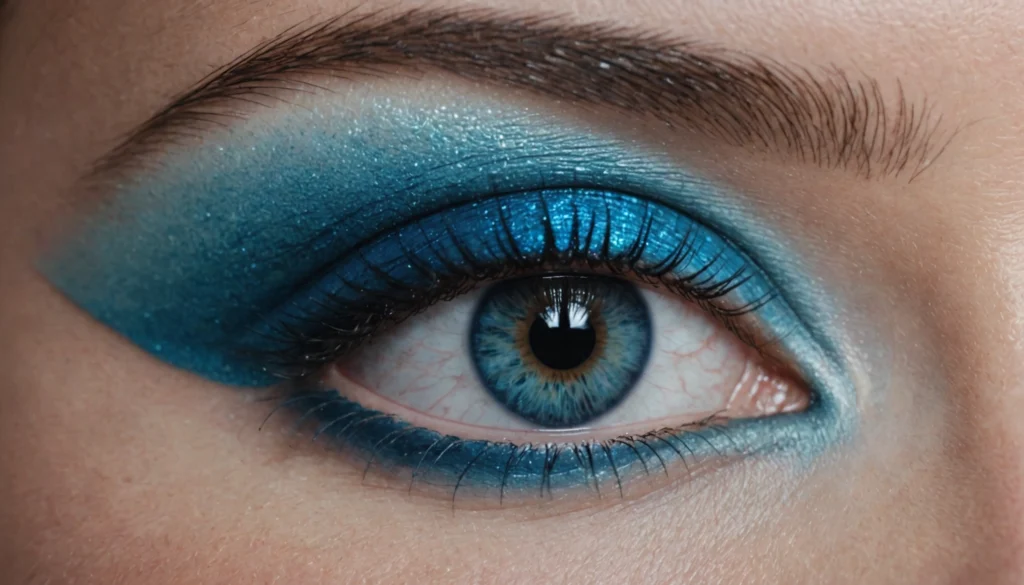 fard a paupiere bleu